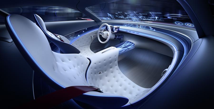 Интерьер Vision Mercedes-Maybach 6 2016 года  (фото 10 из 29)